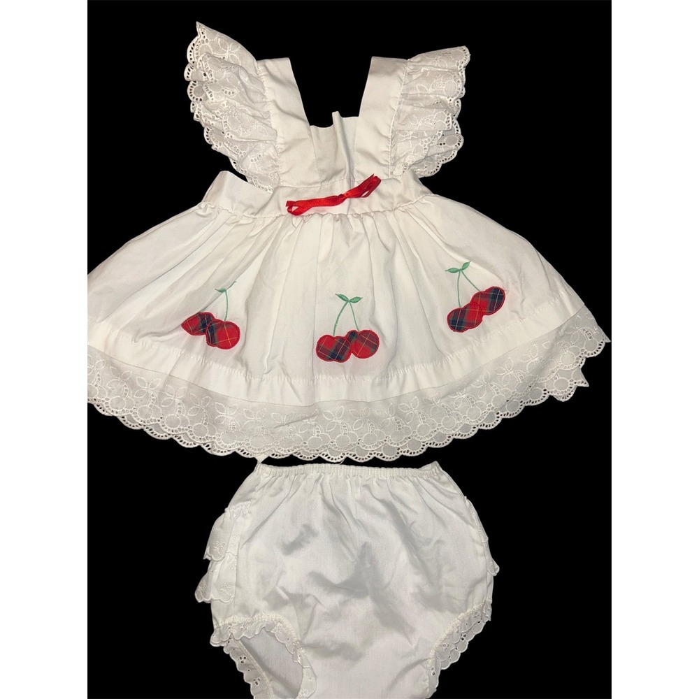 2T Alexis VTG Apron dress w/ ruffle Bloomers